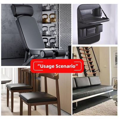 Pvc Various Lychee Grain Patterns Artificial Synthetic Leather Cheap Price Chair Sofa Shoes Car Foot Mat Faux Leather