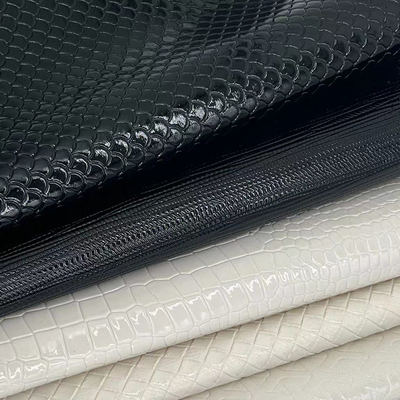 PVC Synthetic Leather Phone Case Furniture Craft Sparkly Shiny Embossed Style with Stretch Feature Waterproof Lining for Sofa