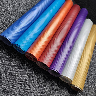 Bright Color Faux Carbon Fiber Grain Synthetic Leather PVC Artificial Leather Shoes Cushion Car Interior Decorative Fabric