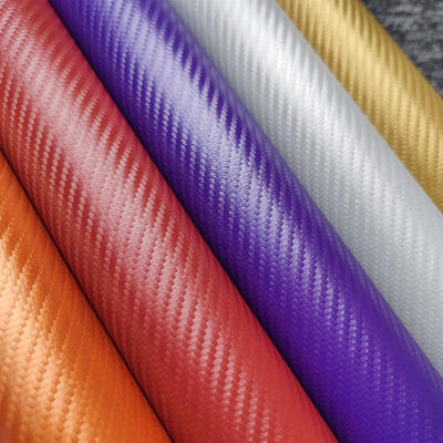 Bright Color Faux Carbon Fiber Grain Synthetic Leather PVC Artificial Leather Shoes Cushion Car Interior Decorative Fabric