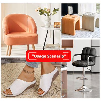 PVC Litchi Texture Synthetic Leather Skin-like Feel Faux Leather for Chair Sofa Car Foot Bag Craft