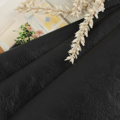 Wholesale Double Brushed Backing Pvc Various Embossed Patterns Artificial Synthetic Leather for Bags Sofa Faux Leather Materials