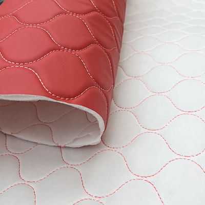 PVC 3mm Sponge Textured Faux Synthetic Leather Anti-Scratch Waterproof Soft Furniture Cover for Sofas Massage Chairs Car Seats