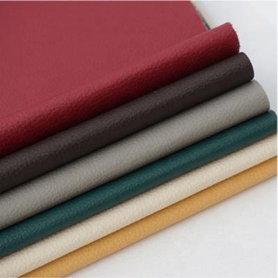 PVC Litchi Grain Synthetic Leather for Furniture 54" Width