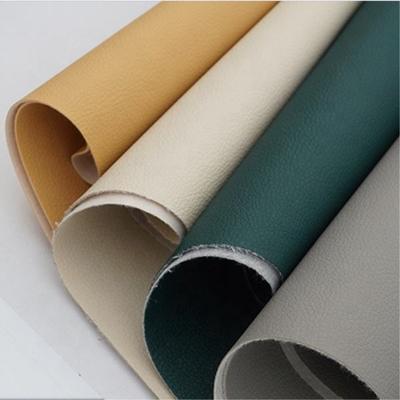 PVC Litchi Grain Synthetic Leather for Furniture 54" Width