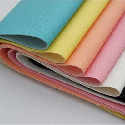 PVC Litchi Grain Synthetic Leather for Furniture 54" Width