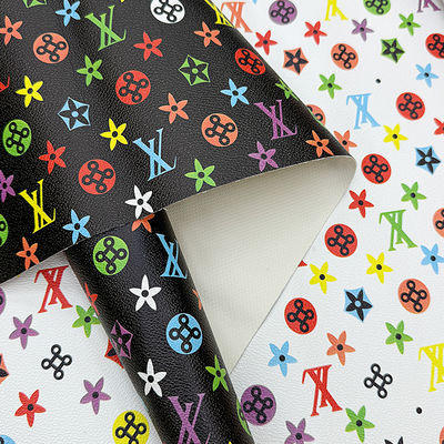 Waterproof Printed PVC Faux Leather for Bags and Crafts