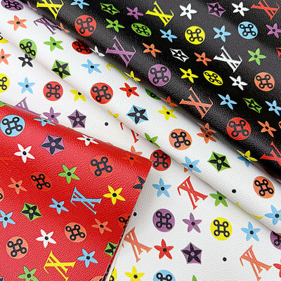 Waterproof Printed PVC Faux Leather for Bags and Crafts