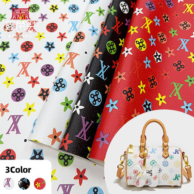 Waterproof Printed PVC Faux Leather for Bags and Crafts