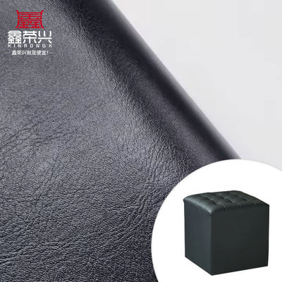 PVC 882 Cowhide Embossed Synthetic Leather for Furniture Upholstery