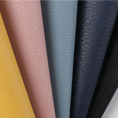 Semi PU Double Face Synthetic Leather 1.5mm Thick for Bags Shoes Upholstery