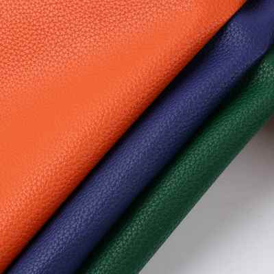 PVC Litchi Grain Artificial Leather for Furniture 54 Inches Wide