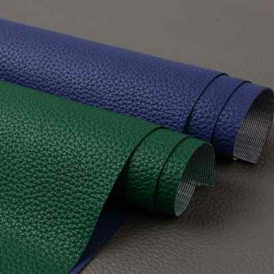 PVC Litchi Grain Artificial Leather for Furniture 54 Inches Wide