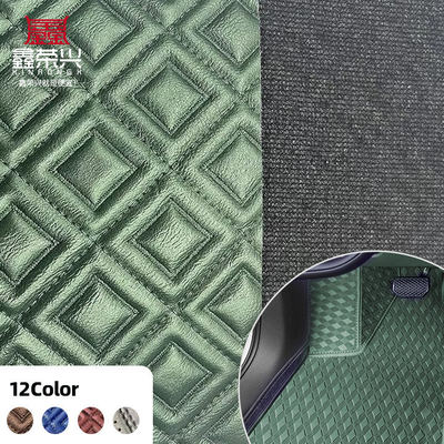 PVC Embossed Synthetic Leather for Car Seats and Furniture Upholstery