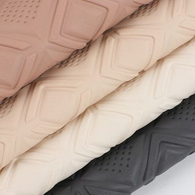 PVC Diamond Punching Embossed Style Artificial Synthetic Leather for Car Foot Car Seats Sofa Decorate Bag Faux Leather Fabric