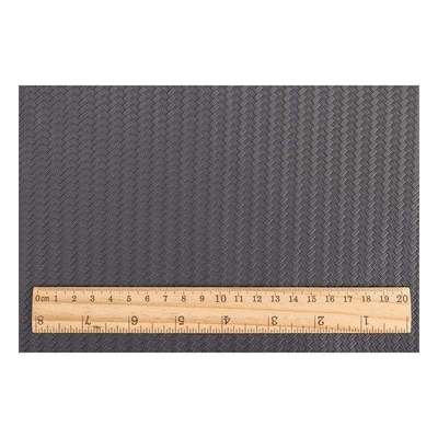 Spot Pvc Oblique Weave Pattern Handbag Upholstery Packaging Wallet Box Shoes Notebook Faux Leather Fabric