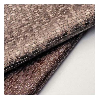 Wholesale Pvc Pearly Stone Grain Pattern Artificial Synthetic Leather Packaging Wallet Box Shoes Notebook Faux Leather Fabric