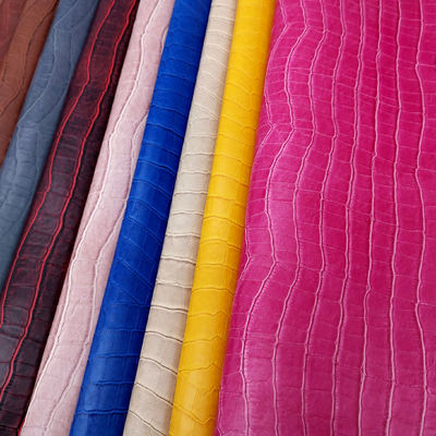 Pvc Bamboo Grain Artificial Synthetic Leather Wallet Box Shoes Ntoebook Faux Leather Fabric