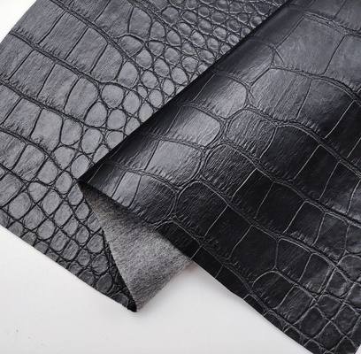 Pvc Crocodile Grain Synthetic Leather Wallet Case Shoes Notebook Leather Fabric