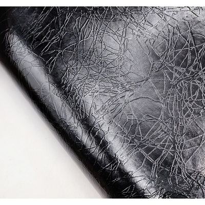Wholesale PVC Highlights of 006 Highlights lightning Grain Pattern Artificial Synthetic Leather Wallet Box Shoes Notebook Fabric