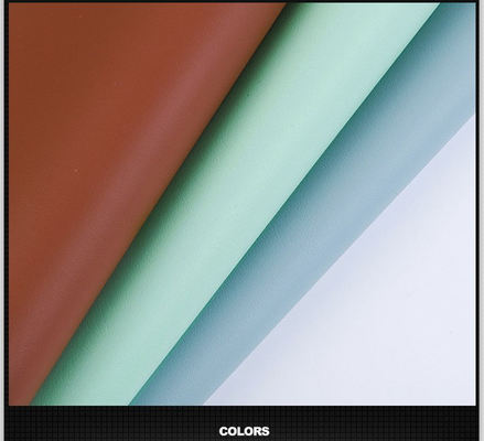 Semi PU 1.3mm Grind Arenaceous Grain Synthetic Leather Wallet Case Shoes Notebook Table Mat Leather Fabric