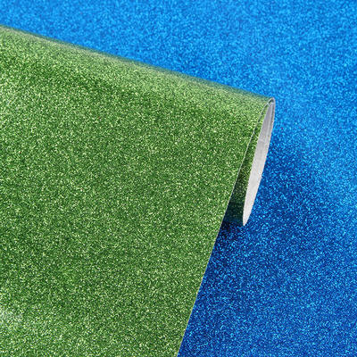PU Coated Film Glitter Fabric for Shoes Bow Crafts Faux Leather Synthetic Leather Waterproof Stretch for Sofa Lining Outdoor