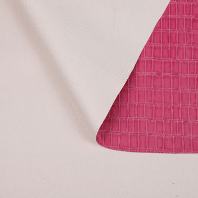 High-gloss PVC Bamboo Pattern Grain Artificial Synthetic Leather Decorate Shoes Bags Box Faux Leather Fabric