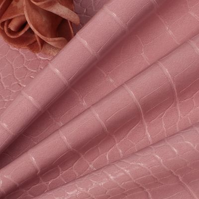 PVC Leather Faux Leather Fabric with Animal Pattern 137cm Width and Double Brushed Backing