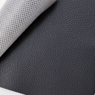 The Thickness of 0.6 Pvc 137 D90 LTear Resistance Artificial Synthetic Lychee Patterns Leather Car Mat Seat Cover Leather Fabric