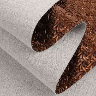 PVC Shiny Embossed Nest Pattern Synthetic Artificial Leather Fabric for Car Seats Footbags Sofas Furniture