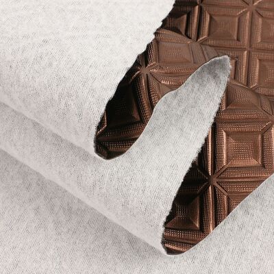 PVC Large Squares Grain Pattern Synthetic Artificial Leather Fabric for Handbags Chairs Beds Shoes Cars Sofas