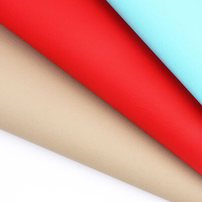 Pure Glue PVC Napa Grain Synthetic Artificial Leather Automotive Trim Chair Sofa Bed Car Seat Car Foot Faux Leather Fabric