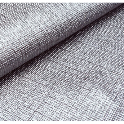 Pvc Matting Woven Grain Patterns Artificial Synthetic Leather for Decorate Chair Table Mat Packaging Box Faux Leather