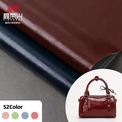 Hot-Sale PVC Oily Wax Synthetic Leather Embossed Stretch Waterproof Sofa Bag Chair Shoes Car Foot Mat Faux Leather Craft Gloves