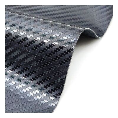 Bag Shoes Notebook Laser Iridescence Carbon Fiber Pu Synthetic Leather Fabric