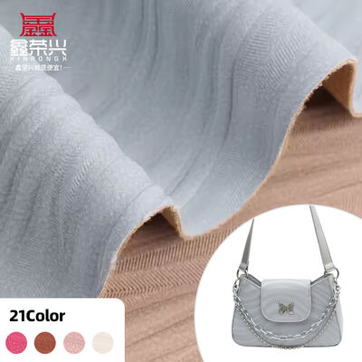 PU Frosted Nubuck Synthetic Leather Leaf Grain Design Bag Shoes Wallet Notebook Cases Faux Leather Fabric Woven Sofa Decor