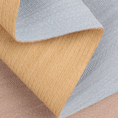 PU Frosted Nubuck Synthetic Leather Leaf Grain Design Bag Shoes Wallet Notebook Cases Faux Leather Fabric Woven Sofa Decor