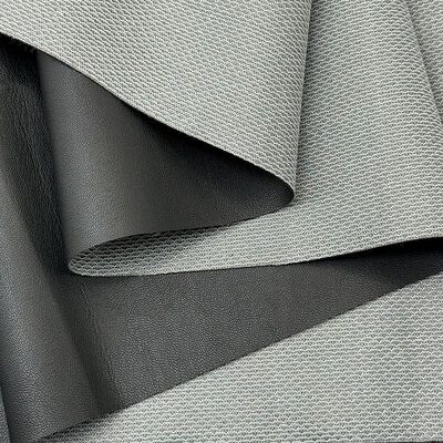 Cheap Price Elastic PVC Sheepskin Faux Leather Waterproof Synthetic Leather for Garment Clothing Pants Stretch Blackout Wicking