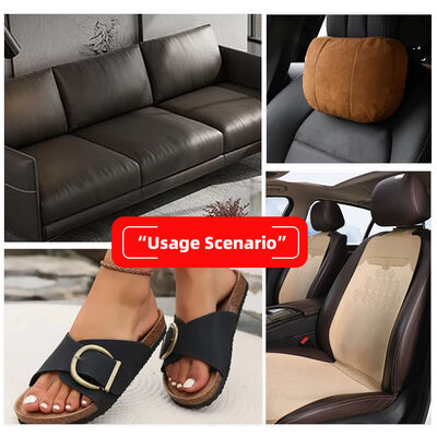 Microfiber Suede Synthetic Leather Fabric for Car Seats Automotive Trim Pillow Sofa Bag Wallet Case Shoes-Versatile for Lining