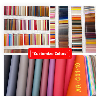 PVC Calfskin Grain Double Face Synthetic Artificial Leather Embossed Faux Leather Materials for Craft for Bag Table Mat Wallet