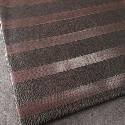 Pearly Lustre PVC Wood Grain Pattern Fabric Synthetic Leather Background Wall Wallet Box Shoes Notebook-for Sofa Use