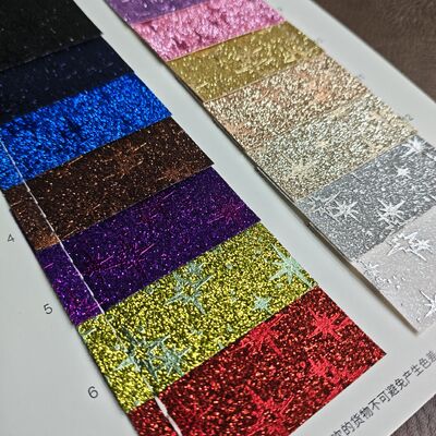 FOUR-POINTED STAR SYNTHETIC LEATHER
