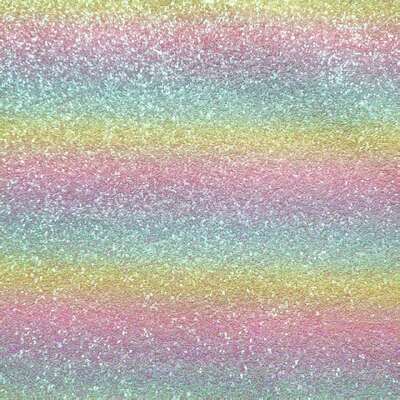 Rainbow Glitter Checker Pattern PVC Synthetic Leather for Bags, Shoes & Crafts