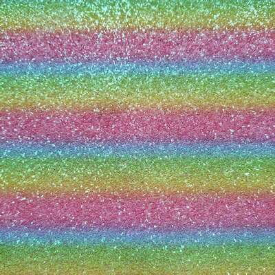 Rainbow Glitter Checker Pattern PVC Synthetic Leather for Bags, Shoes & Crafts