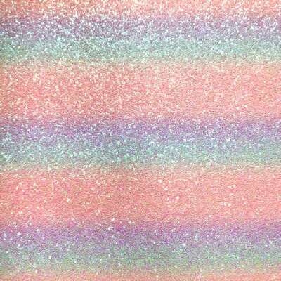 Rainbow Glitter Checker Pattern PVC Synthetic Leather for Bags, Shoes & Crafts