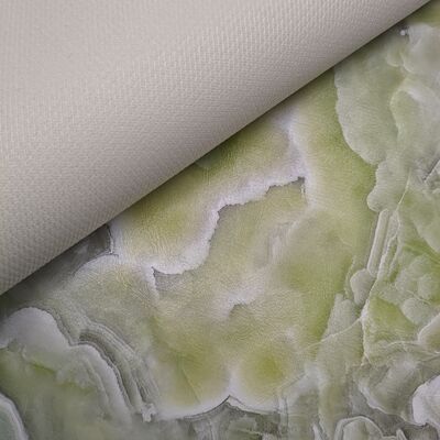 Marble Pattern Faux Leather Fabric for Furniture, Bags & Decorative Applications