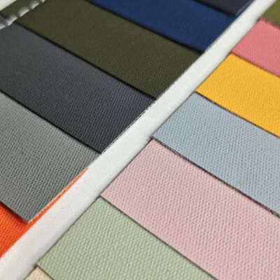 0.7mm Fabric Texture Synthetic Leather PVC Leather Roll for Bags Furniture Automotive Interior 1.6m Width