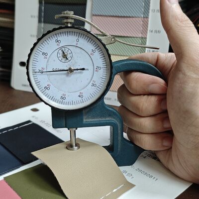 0.7mm Fabric Texture Synthetic Leather PVC Leather Roll for Bags Furniture Automotive Interior 1.6m Width