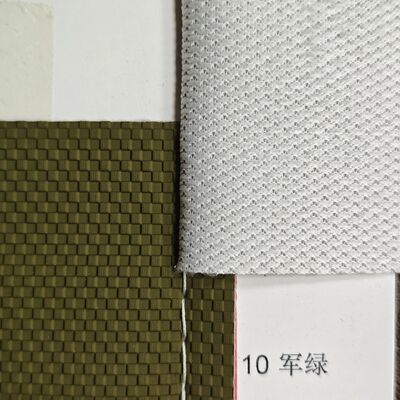 Woven Texture Synthetic Leather PVC Roll with Mesh Fabric Backing for Bags Wallets Furniture