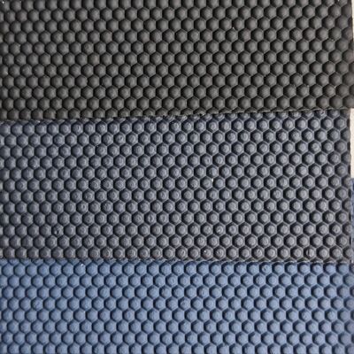 Hexagon Embossed Basketball Texture PVC Synthetic Leather Roll Artificial Leather for Bags Furniture Car Interior